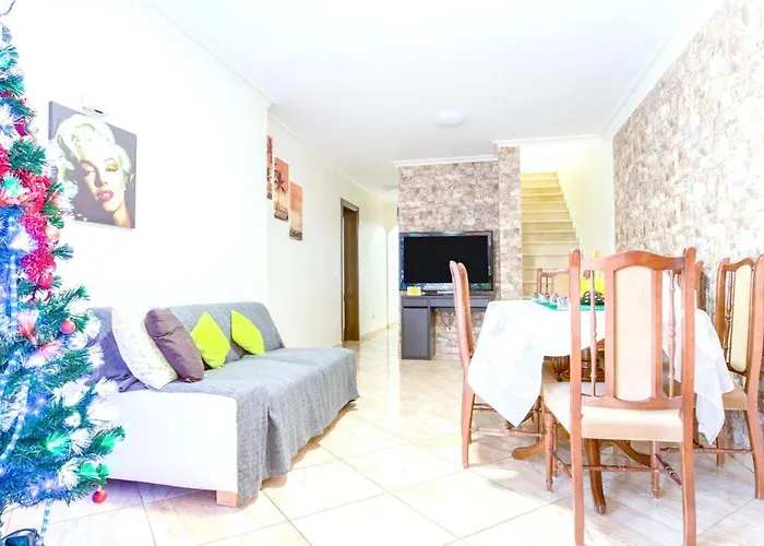 Charming House In With Mountain View And Terrace Tatil Evi Costa Calma